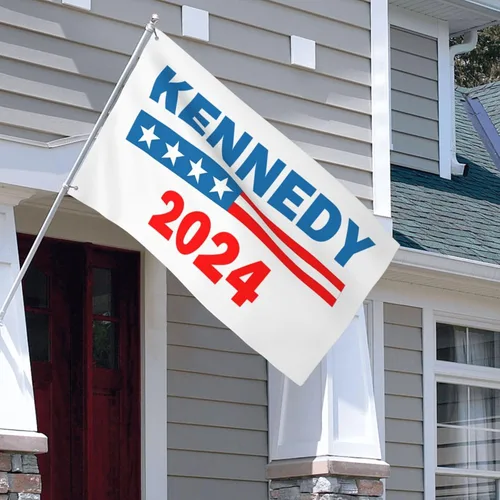 Miniatura 7 de Kennedy - Bandera para el presidente Robert Kennedy 2024, bandera de salvar Estados Unidos 2024, bandera anti Biden, bandera demócrata, bandera de 3