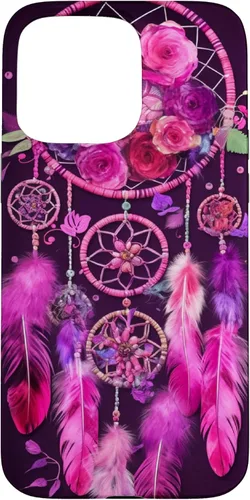 Miniatura 31 de Feather and Flower Dream Catcher Designed Case for iPhone 17