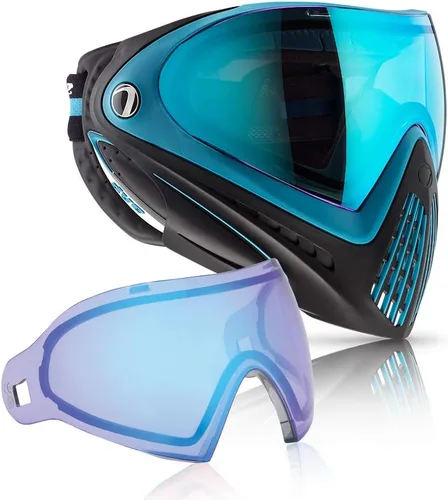 Miniatura 16 de Dye Precision I4 - Máscara de paintball térmica con lentes Dye I4 - Gafas para paintball y airsoft – Dirty Bird con lente térmica