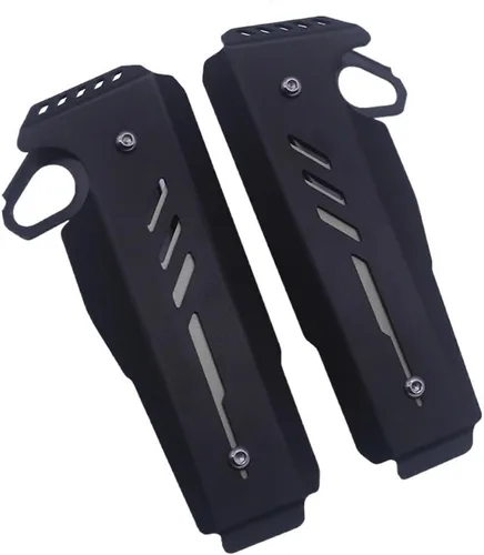 Miniatura 3 de Juego de protectores de radiadores para parrilla de motocicleta Yamaha & MAHA MT-07 FZ-07 2018-2023 2022 2023 2022 2023, cubiertas laterales de Negro