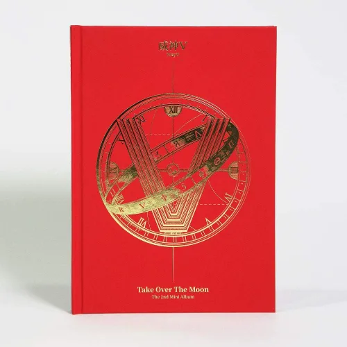 WayV Take Over The Moon 2nd Mini Album - CD, fotolibros, tarjeta de fotos, tarjeta circular, póster plegado con juego de calcomanías decorativas