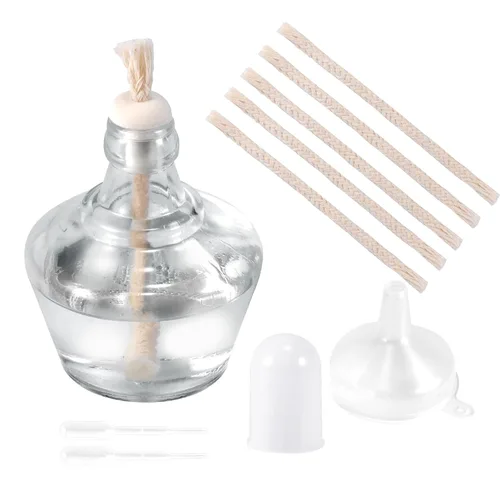 Annhua Quemador de lámpara de alcohol, quemador Bunsen de alcohol, 5.1 fl oz, quemador de alcohol de vidrio, calefacción para equipos de
