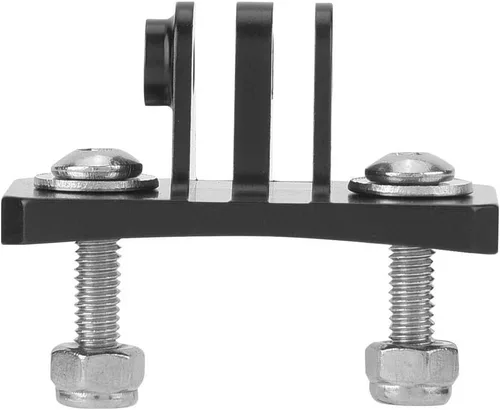 Mugast Soporte de montaje fijo para casco, adaptador de soporte portátil para paracaidismo al aire libre para 7/6/5/4//XiaoYi para cámaras de acción