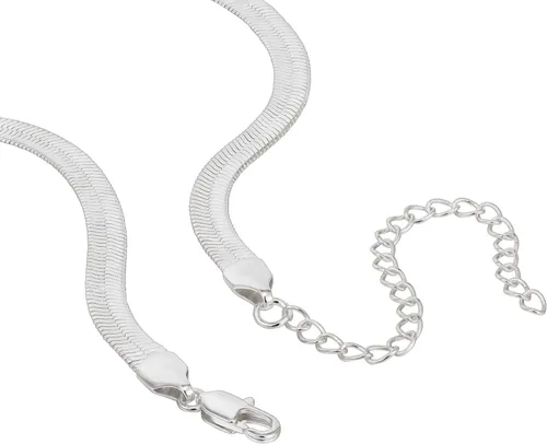 Miniatura 3 de PAVOI 14K Gold Plated Curb Paperclip Box Sphere Bead Snake Herringbone and Figaro Chain Adjustable Necklace
