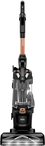 Bissell SurfaceSense Allergen Lift-Off Pet Aspiradora vertical, con rodillo de cepillo multisuperficie sin enredos, faros LED y tecnología Lift-Off