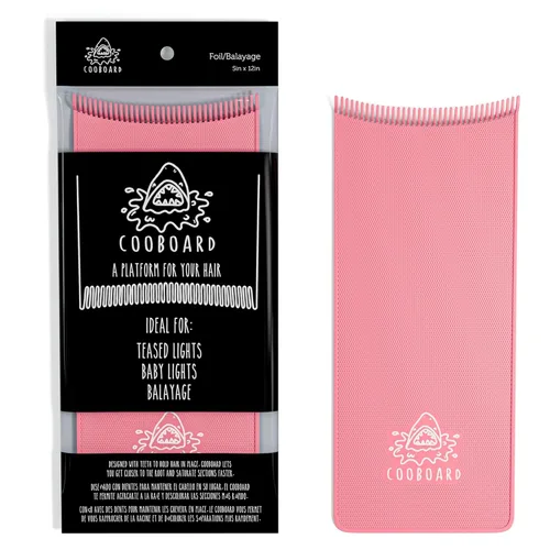 Miniatura 9 de Auténtica tabla de balayage Cooboard con dientes, paleta de resaltado original de The Maker of Hair Highlighting Kit Fácil de limpiar, resistente