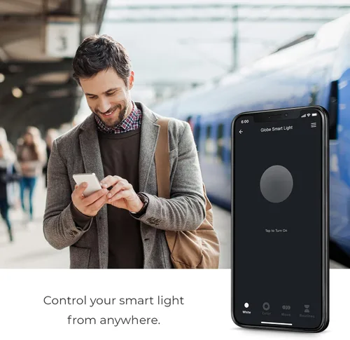 Miniatura 3 de Globe Electric 50273 Wi-Fi Smart Flexigon Multicolor Cambio RGB LED Plug-in Tira de luz de neón para interiores y exteriores, no requiere