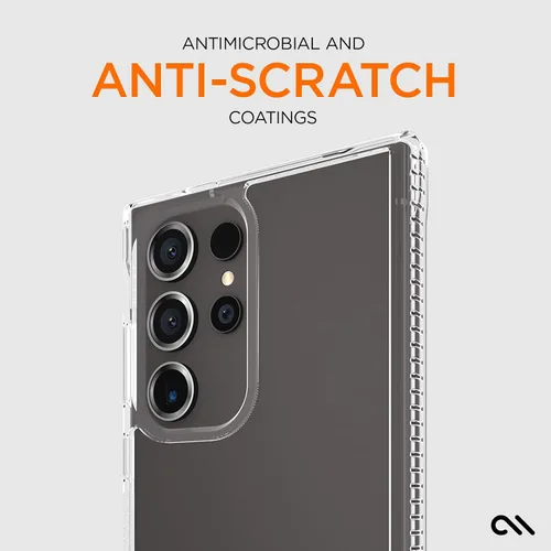 Miniatura 6 de Case-Mate Funda transparente resistente para Samsung Galaxy S24 Ultra [protección contra caídas D3O de 16 pies] [compatible con carga inalámbrica]