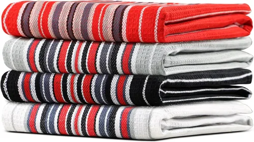 Miniatura 160 de Urban Villa Toallas de cocina 100% algodón, paquete de 6, altamente absorbentes, de secado rápido, súper suaves, de primera calidad, para cocina
