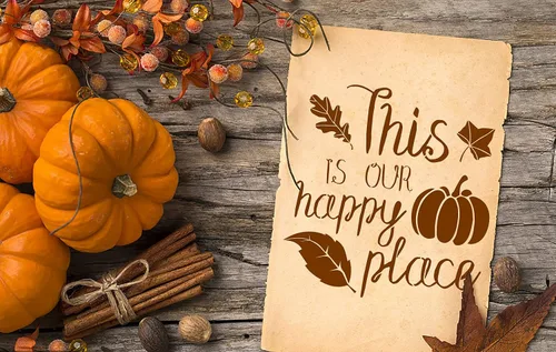 Miniatura 4 de 8 plantillas de pintura de otoño y otoño, plantillas de dibujo de Acción de Gracias, plantillas de plástico para manualidades, decoración del hogar