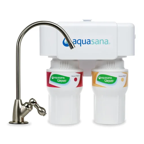 Miniatura 17 de Sistema de filtro de agua Aquasana para debajo del fregadero - Reduce PFAS, plomo y cloro en el agua potable - Filtración de clarium para la cocina