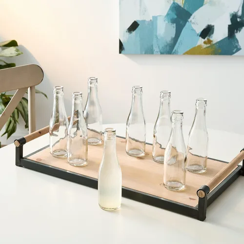 Miniatura 5 de Botellas transparentes de champaña de 6.3 oz, 24 unidades por caja.