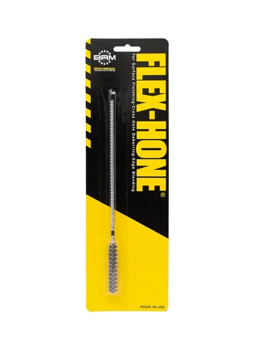 Miniatura 45 de Brush Research BC Flex Hone estándar para cilindros de freno, hidráulica y guías de válvulas, óxido de aluminio, 1-1/8 pulgadas de diámetro, grano