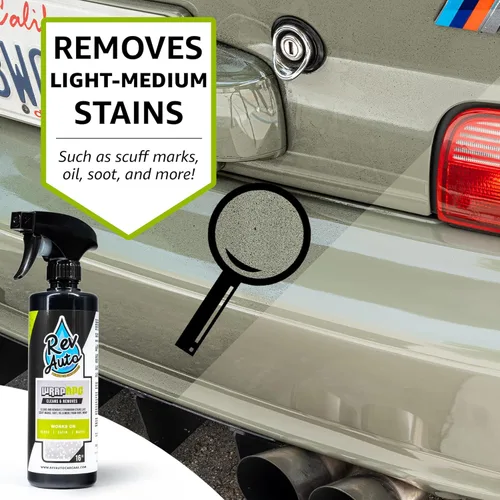 Miniatura 4 de Kit de limpieza de envoltura de vinilo Rev Auto – Juego de 3 artículos incluye detaller de envoltura, champú y removedor de manchas ligeras Hecho