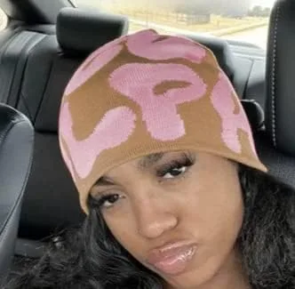 Miniatura 3 de HYPEHOME Y2k Beanie - Gorro de punto de invierno para mujer, gorro de calavera para hombre