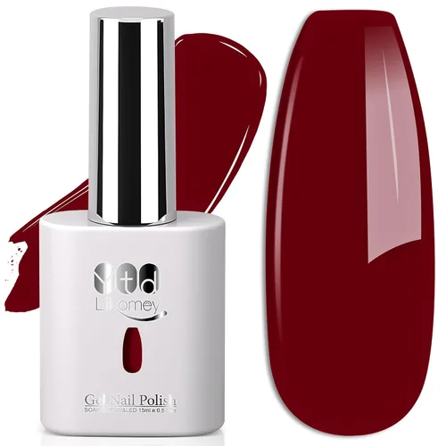 Miniatura 38 de YTD Likomey Esmalte de uñas de gel blanco, 0.5 onzas líquidas, manicura y pedicura para manicura y pedicura de verano, esmalte de color UV, 0.5