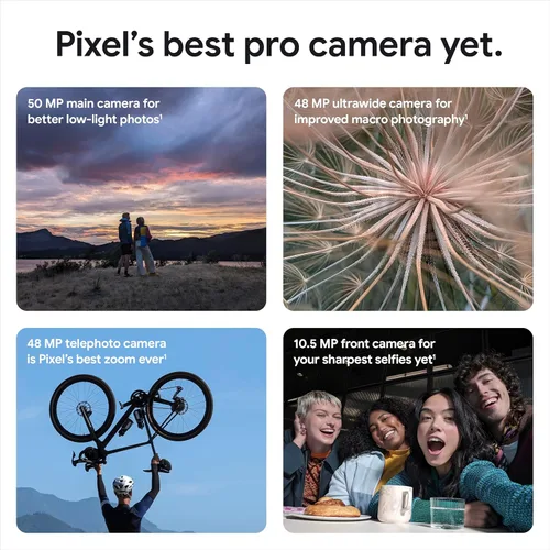 Miniatura 3 de Google Pixel 8 Pro - Smartphone Android desbloqueado con lente teleobjetivo y pantalla Super Actua - Batería de 24 horas - Bay - 128 GB