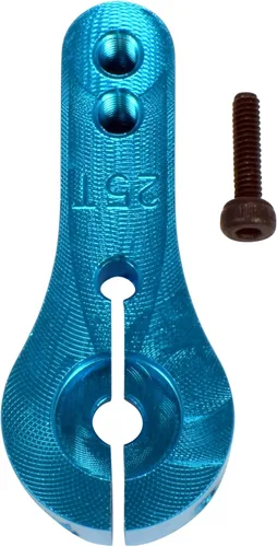 Miniatura 5 de Cuerno servo de sujeción de aluminio azul 25T Futaba/Savox 8003