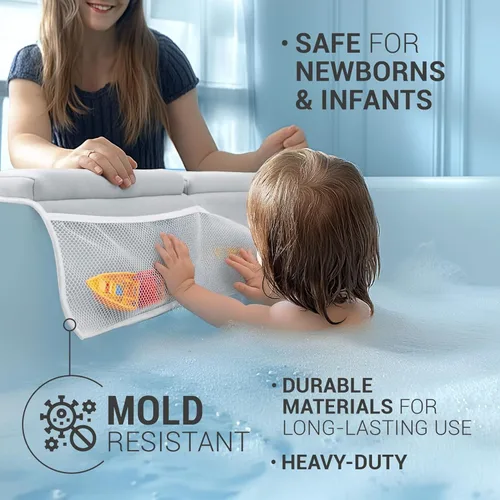 Miniatura 7 de colsen Juego de almohadillas de baño para bebés y rodillas - Cómodo, 1.5 pulgadas de grosor, sin dolor, antideslizante, plegable para padres