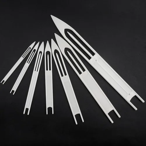 Miniatura 8 de Kit de reparación de redes de pesca, 7/21 Uds., agujas de reparación de red de fundición, herramienta de pesca tamaño 3 4 5 6 7 8 9