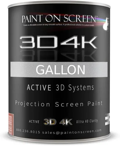 Miniatura 4 de Pintura para Proyector de Pantalla Paint on Screen Pintura de Pantalla de Proyector de Capa Única de Proyección Corta para Claridad Perfecta