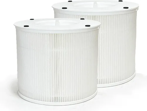 Nispira 12020 Filtro de repuesto para purificador de aire Clorox 11020 11021 2 en 1 True HEPA 2 paquetes