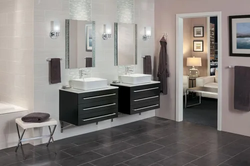 Miniatura 4 de Moen Align 24 pulgadas toallero de barra para cuarto de baño., YB0424CH Cromado