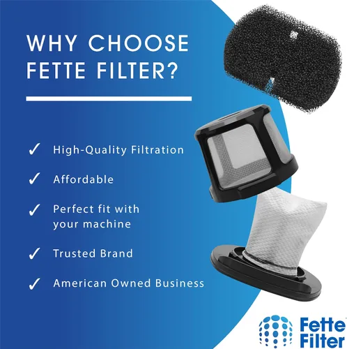 Miniatura 4 de Fette Filter - 2 HEPA + 4 filtros de espuma compatibles con Bissell Adapt Ion PowerLifter ReadyClean XRT, Adapt Ion Pet 2286, 2286A, 22862, 2387