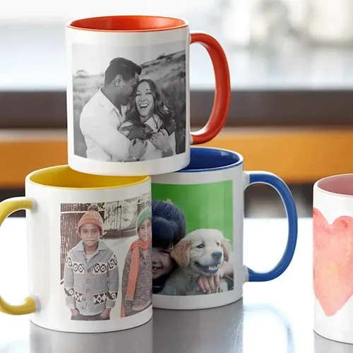 Miniatura 3 de Tazas de café personalizadas, tazas de café personalizadas, taza de café personalizada, tazas personalizadas, tazas personalizadas (Acent 11 oz_Blue)