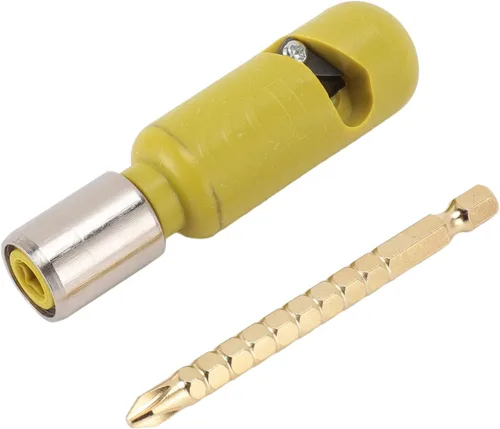 Miniatura 2 de Herramienta pelacables de 6 mm², herramienta pelacables para taladro inalámbrico, pelador de alambre eléctrico de acero al carbono con longitud