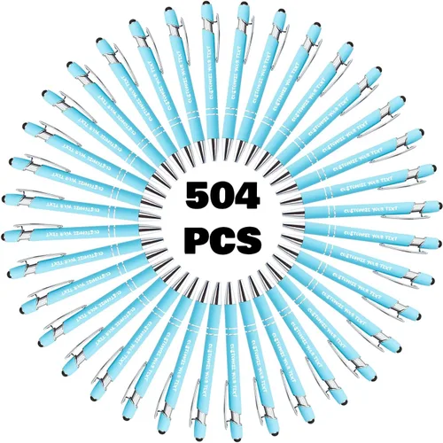 Miniatura 156 de AIFLM Bolígrafos personalizados con nombre a granel hasta 500 unidades de bolígrafos grabados gratis con tu nombre y texto para negocios