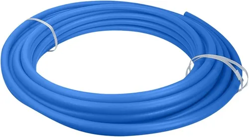 Bobina de tubo Pex de 1 pulgada x 100 pies, azul, sin barrera, para agua potable, tubo de agua flexible para fontanería