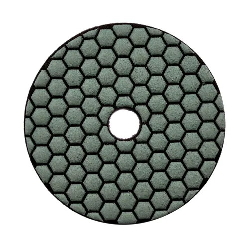 Miniatura 48 de Juego de almohadillas de pulido de piedra seca de 4 pulgadas (grano 50, 100, 200, 400, 800) - para encimeras de granito, mármol y hormigón