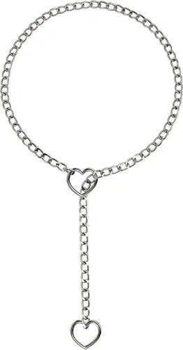 Miniatura 26 de Eigso Gargantilla gótica con cadena de corazón para mujer, gargantilla de cuero punk, collares Emo Grunge, collar para fiesta de los años 80