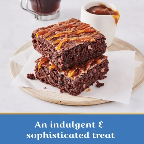 Miniatura 3 de Ghirardelli Mezcla de brownie prémium de caramelo salado, incluye salsa de caramelo salado, cajas de 16 onzas (paquete de 12)