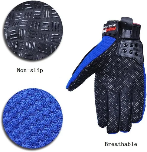 Miniatura 4 de Lorsoul Guantes de acero para motocicleta con nudillos y accesorios para montar en bicicleta, tácticas de carreras de combate de entrenamiento