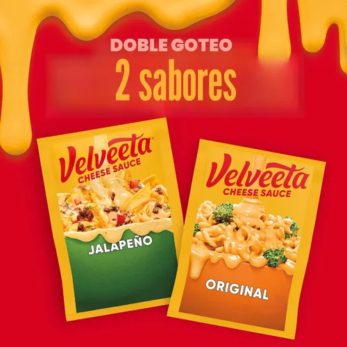 Miniatura 8 de Velveeta Bolsas de salsa de queso original, caja de 3 ct con bolsas de 4 onzas