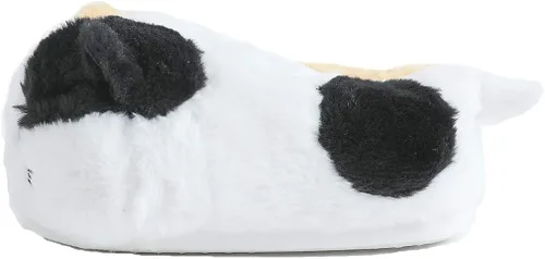Miniatura 5 de Millffy Pantuflas de invierno para mujer, pantuflas de felpa con diseño de gato cálido