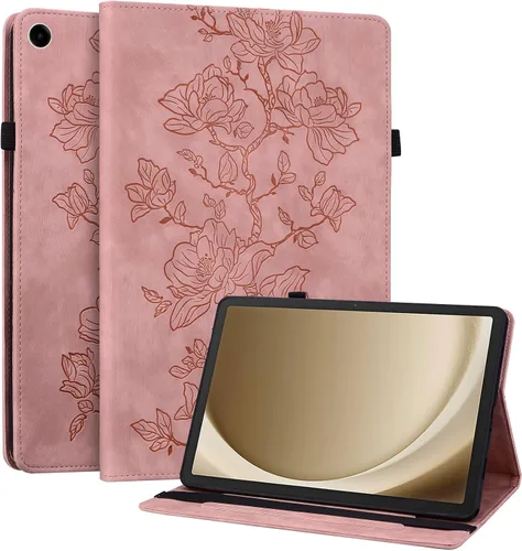 Miniatura 54 de Funda para Samsung Galaxy Tab S5e 10.5 2019 Modelo SM-T720/T725/T727, funda delgada de piel sintética con soporte multiángulo y soporte