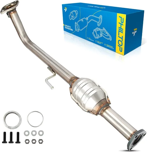 Miniatura 19 de PHILTOP Kit de convertidor catalítico de alto flujo apto para 2001-2005 Civic 1.7L DX/GX/HX/LX/LX Special Edition/Value Package (modelos execept EX)