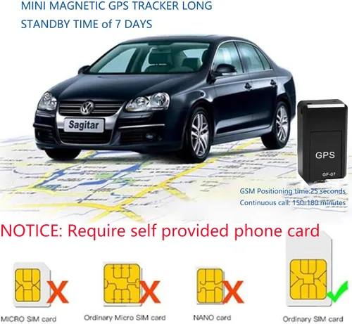 Miniatura 2 de Rastreador GPS para vehículos, mini dispositivo de seguimiento de automóviles en tiempo real para vehículos portátiles, ubicación de cobertura