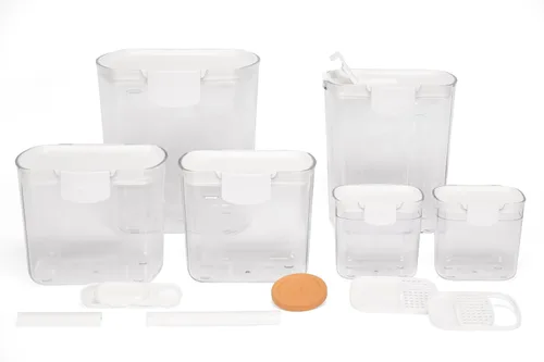 Miniatura 9 de Progressive ProKeeper Baker's - Juego de recipientes herméticos de almacenamiento de cocina para harina, azúcar y más, mantiene los ingredientes