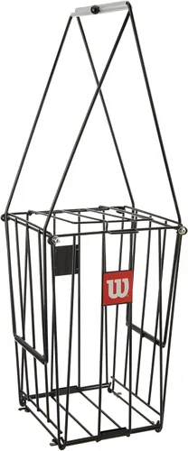 Wilson Canasta Recogedora de Pelotas Unisex para Adultos, Canasta de Recogida de Pelotas de Tenis, Capacidad para 75 Pelotas de Tenis, NS