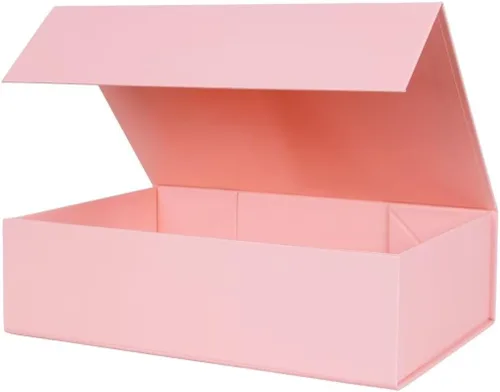 Miniatura 42 de Aimyoo Cajas de regalo magnéticas Galaxy negras con tapas 13.8x9x4.3 pulgadas, caja grande de propuesta para dama de honor y padrino, caja plegable