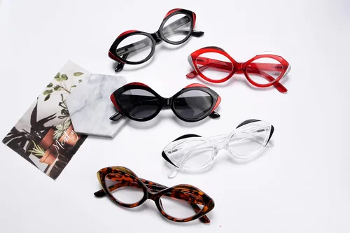 Miniatura 6 de Eyekepper Paquete de 5 lentes de lectura ovalados para mujer Paquete de 5 colores variados.