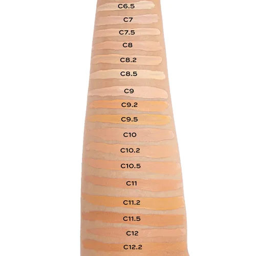 Miniatura 5 de Makeup Revolution Oculta y define el corrector, cobertura completa y acabado mate, C12.2 para tonos de piel medianos/bronceados, vegano y libre