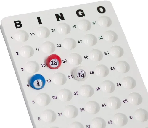 Miniatura 5 de GSE Games & Sports Expert Tablero maestro de bingo para bolas de 7/8 pulgadas, tablero de llamadas blanco para juegos de bingo, ideal para fiestas