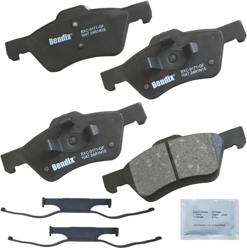 Miniatura 191 de Pastillas de freno delanteras cerámicas Bendix Priority1 CFC2302 para Hyundai Elantra 2021, Sonata 2022-2020, Kia K5 2023-2021