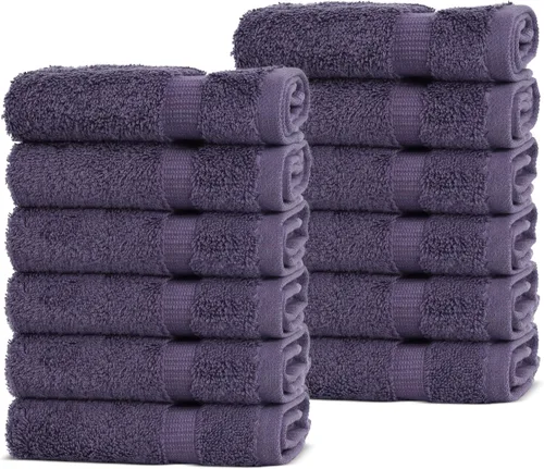 Miniatura 100 de Chakir Turkish Linens Hotel & Spa - Toallas turcas de algodón superior Gris