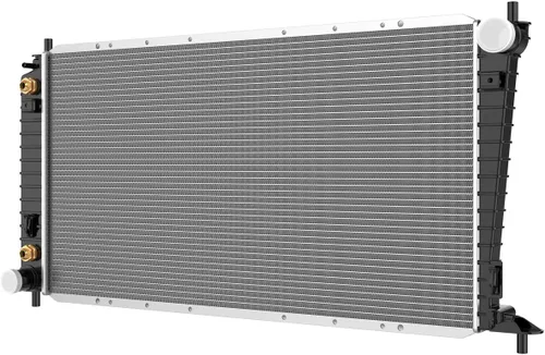 Miniatura 8 de DWVO Radiador compatible con Ford F150 1999-2003, F-250 F-350 1999-2003, Expedition Lincoln Navigator 99-01 4.2L 4.6L 5.4L (sin paquete de remolque)